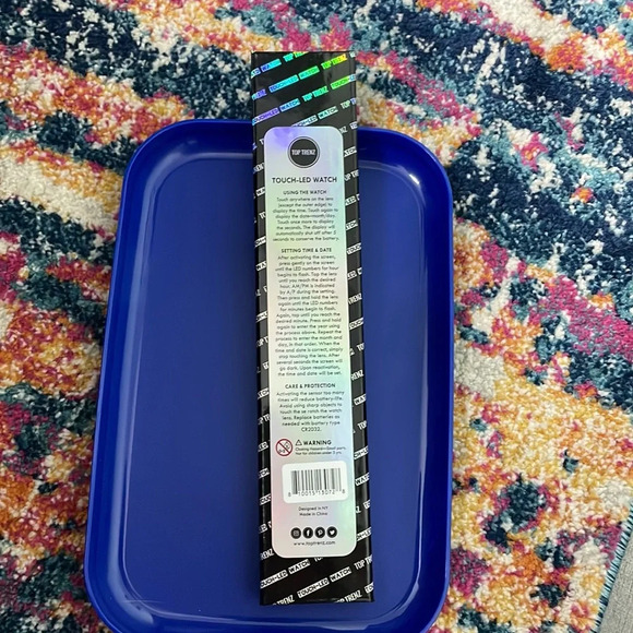 Top Trenz touch led watch tie dye new in box - Picture 3 of 3